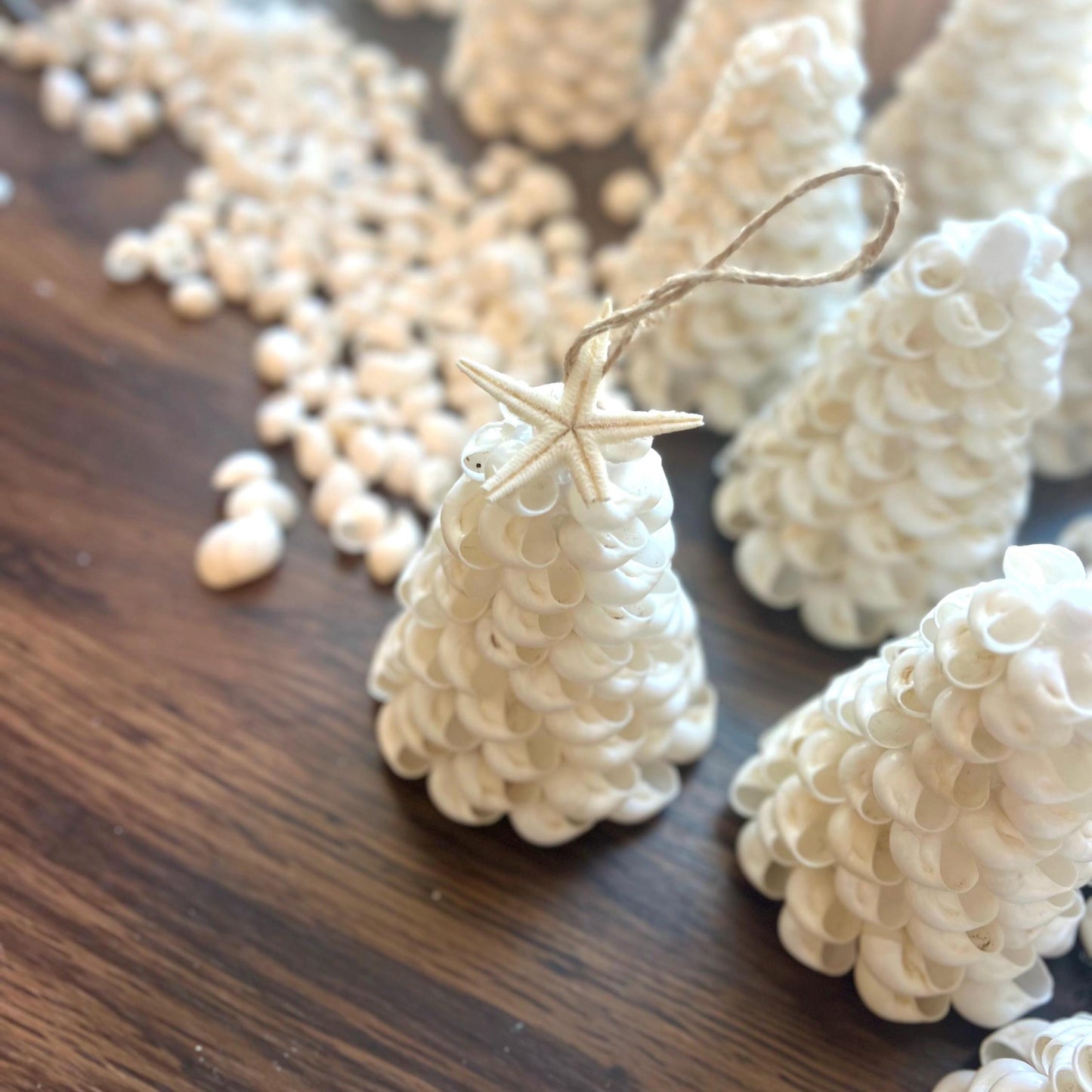 Seashell Christmas Tree Ornament
