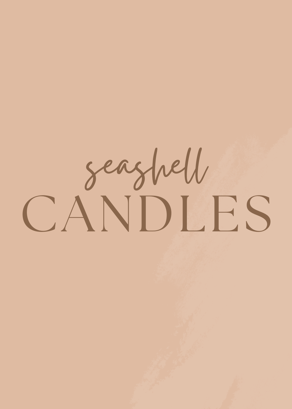 Seashell Candles