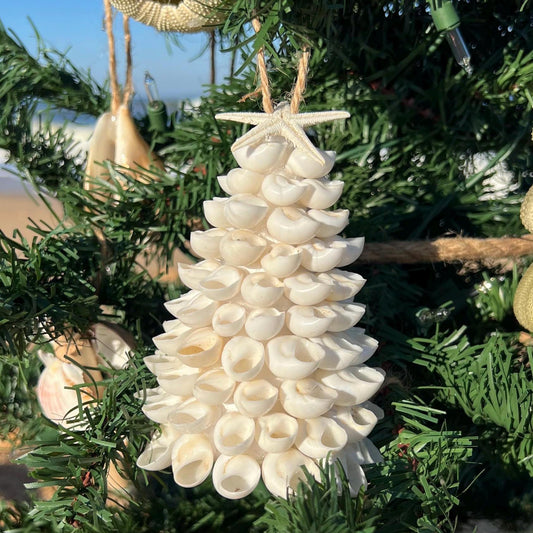 Seashell Christmas Tree Ornament