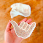 Seashell Shaka Sticker