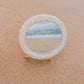 Cowrie Seashell Mirror