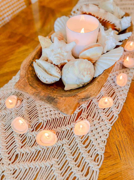 Seashell Tealight Candle